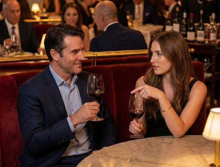 Are you enjoying wine with your lover, darling? I hope so, because I’ve just frozen your credit cards and that bottle will be the last thing you buy with my father’s money.